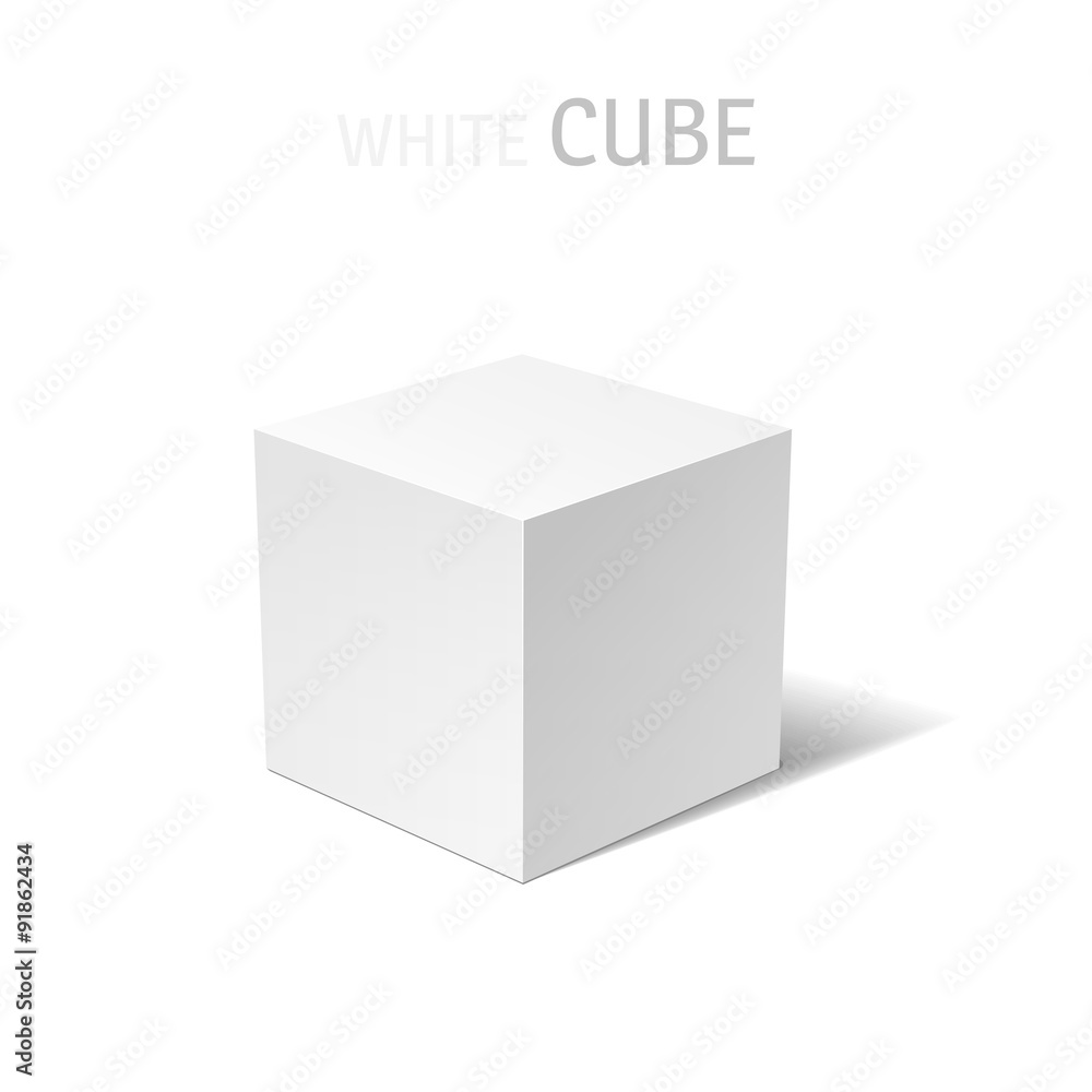 White box isolated White box isolated