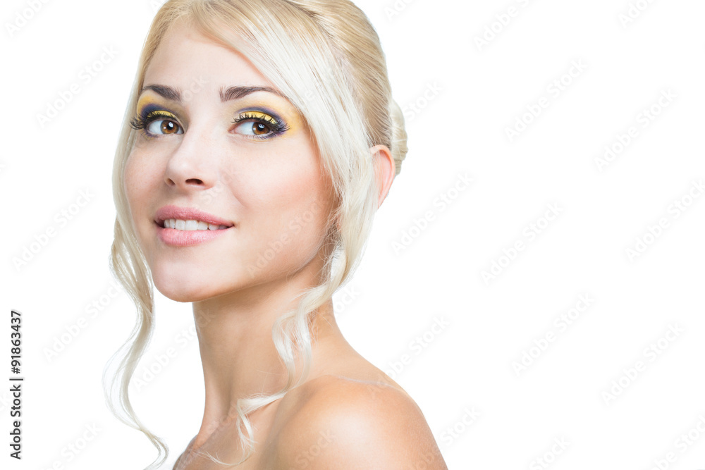 Beautiful girl face Beautiful girl face