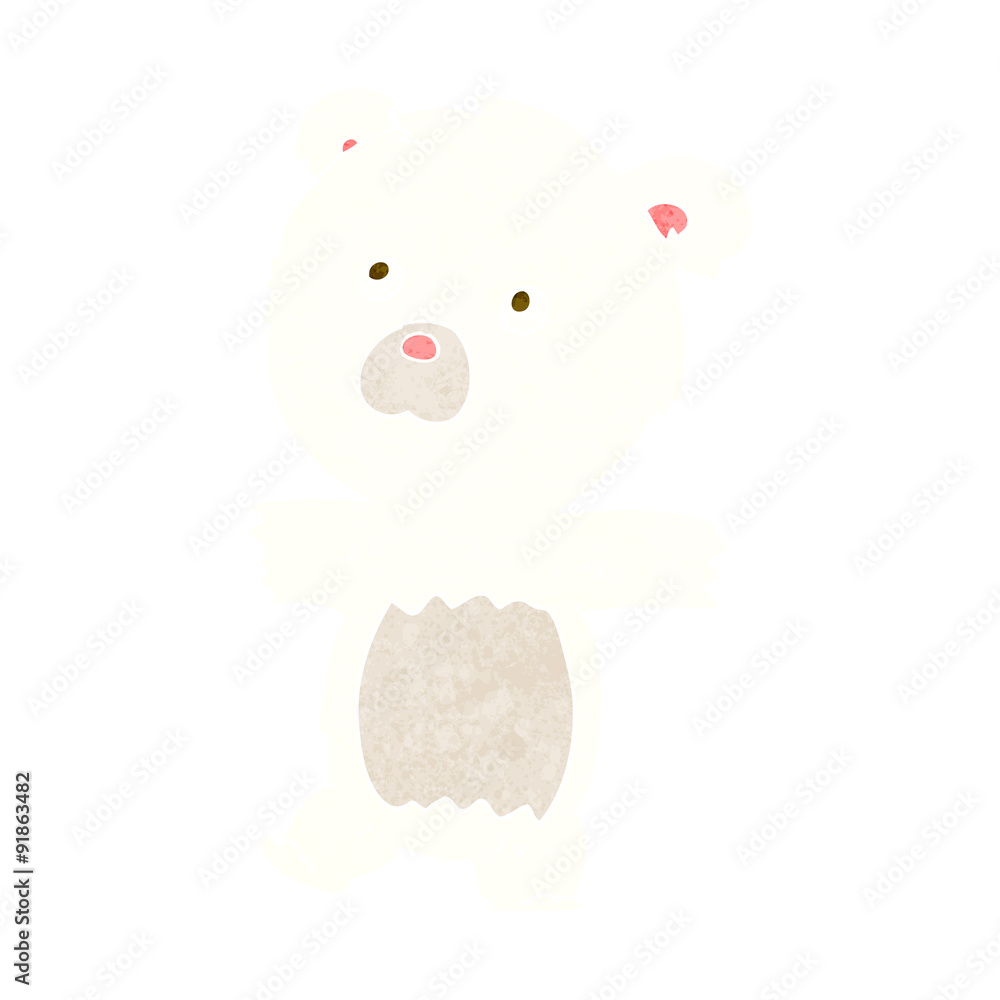 cartoon cute polar bear cartoon cute polar bear