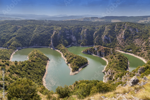 Canyon of Uvac river