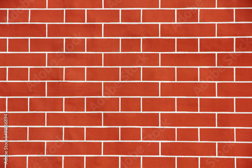 Red brick wall pattern.Background. © zurbagan