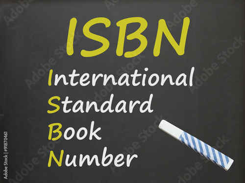 ISBN (International Standard Book Number) photo
