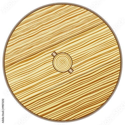 Wooden wheel