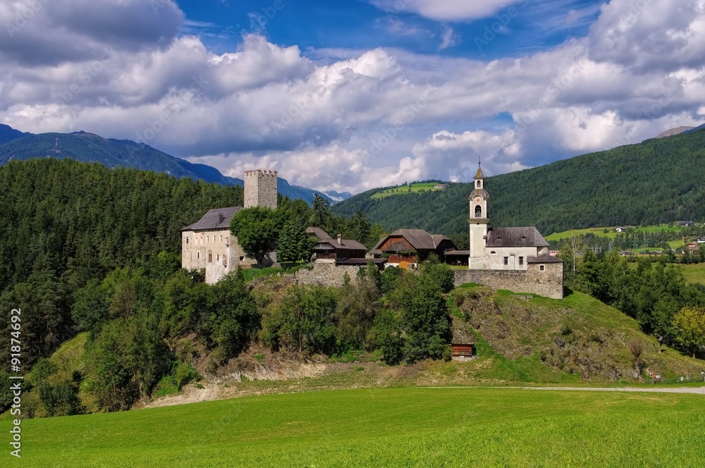 Bruneck Lamprechtsburg - Bruneck castle Lamprechtsburg 01