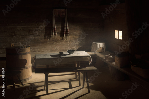 Ancient house interior