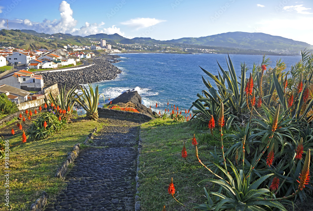 Fototapeta premium Wyspa San Miguel, Azory