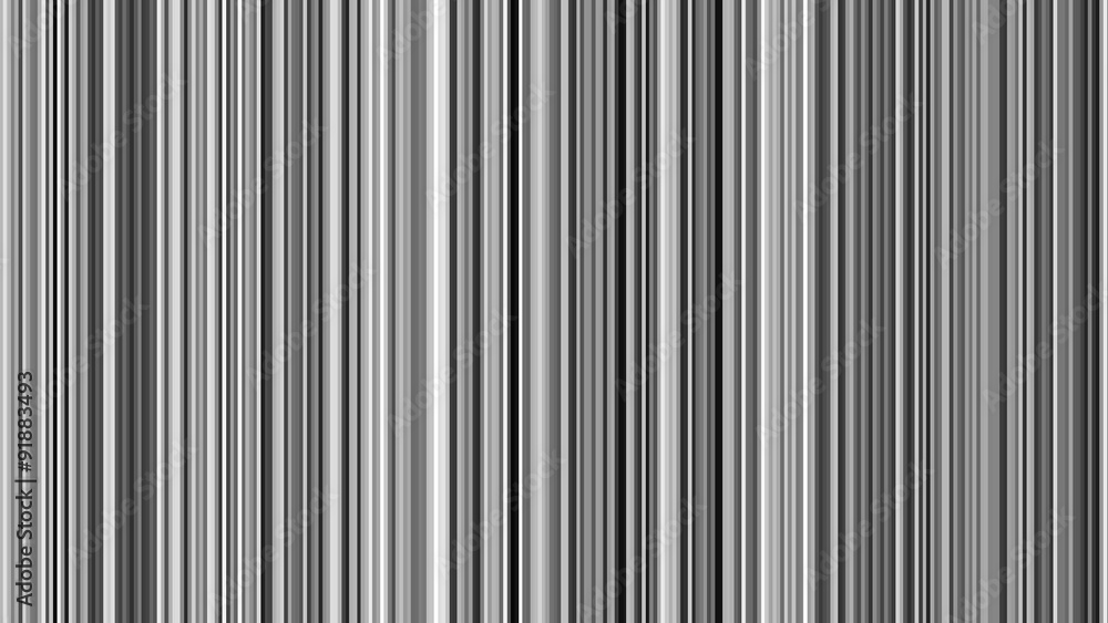 Looping animation of black, gray, and white vertical lines oscillating. Looping animation of black, gray, and white vertical lines oscillating.
