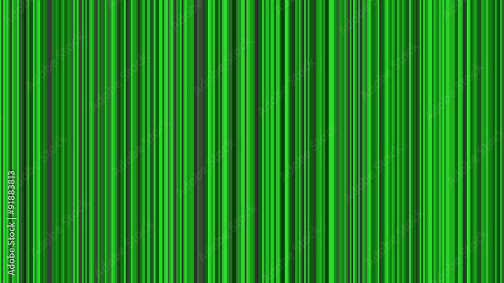 Looping animation of black, gray and green vertical lines oscillating. Looping animation of black, gray and green vertical lines oscillating.