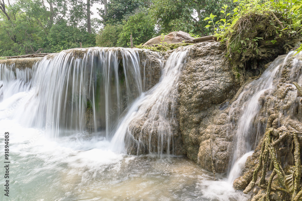 Water fall in a national park