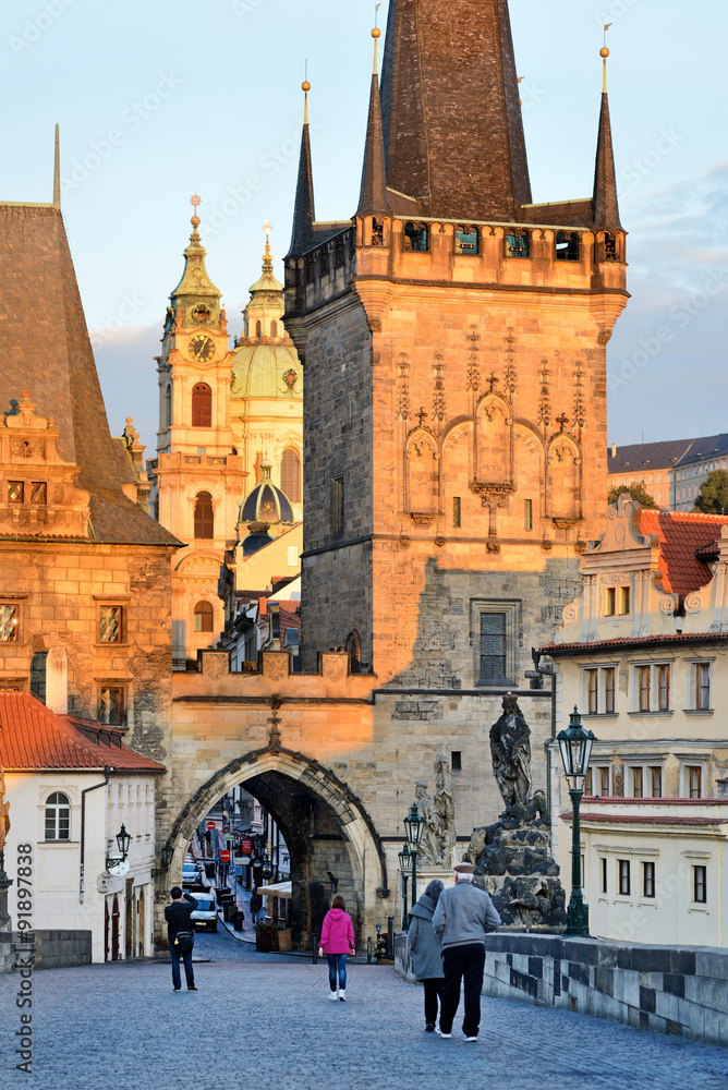 Charles Bridge in Prague, Czech Republic