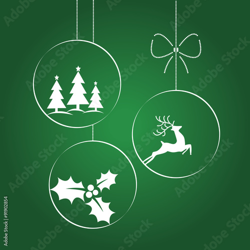 Boże Narodzenie, bombka, święta, kartka, życzenia