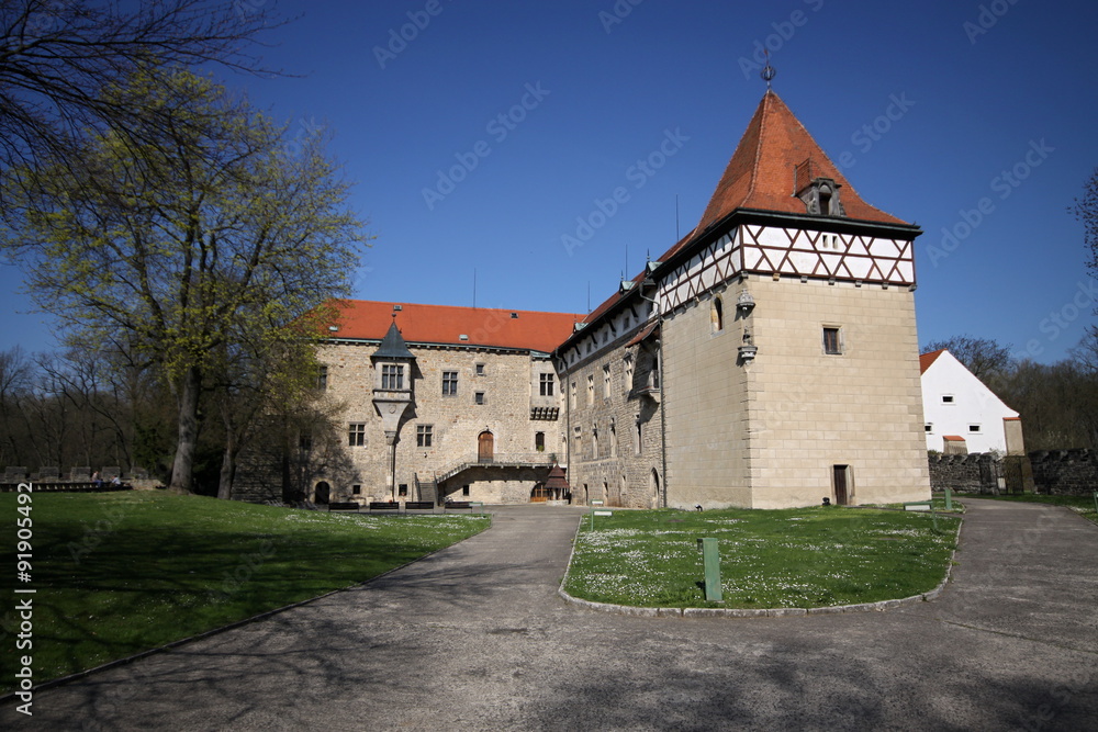 Castle on the spring