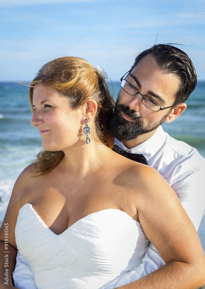 Wedding day at sea and in the forest Wedding day at sea and in the forest