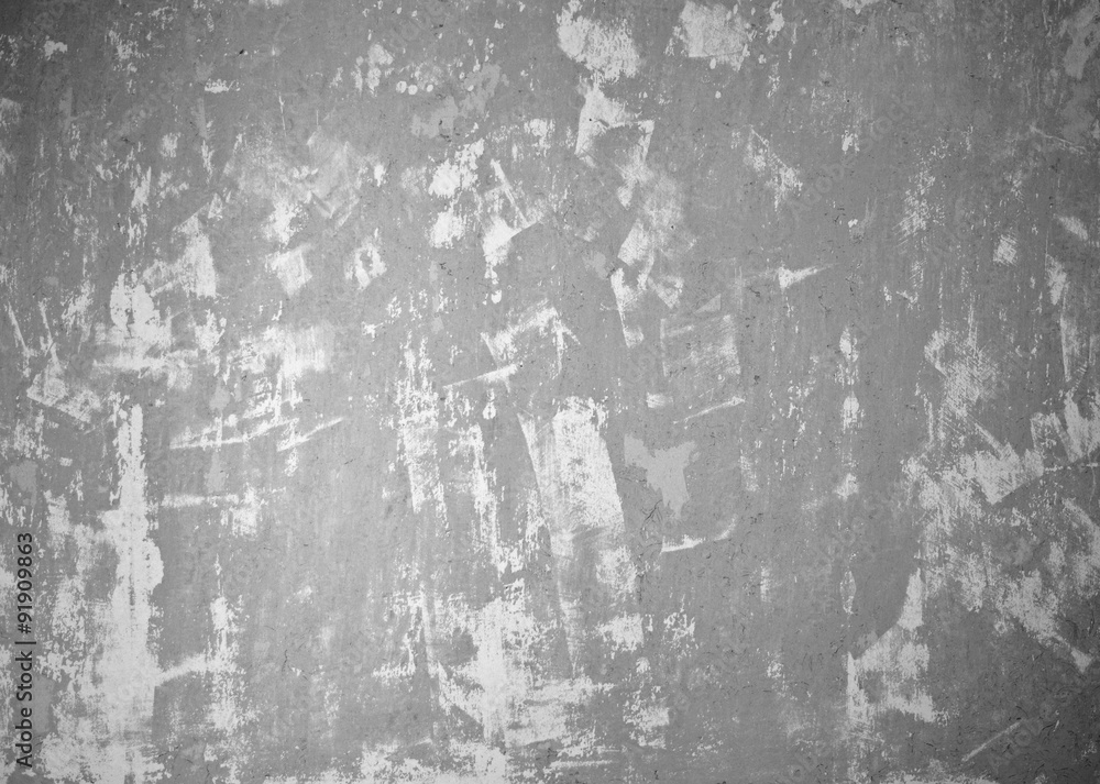 Old gray damaged wall background