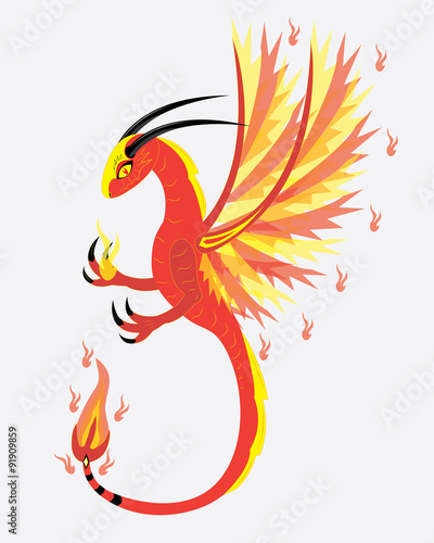 Spirit of fire dragon © Rimmolki