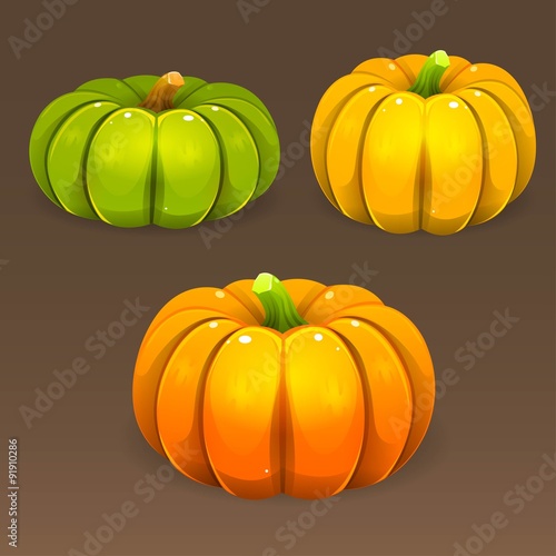 Three pumpkins 2