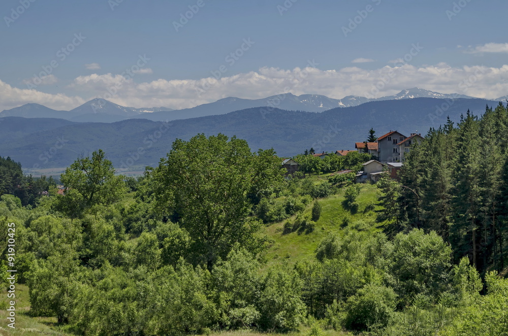 Mountain Plana and beautiful village Alino,  Bulgaria 