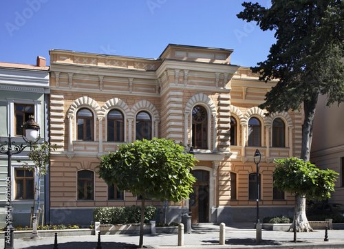 Agmashenebeli Avenue in Tbilisi. Georgia