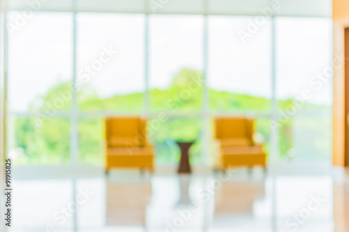 blur image of hospital office room