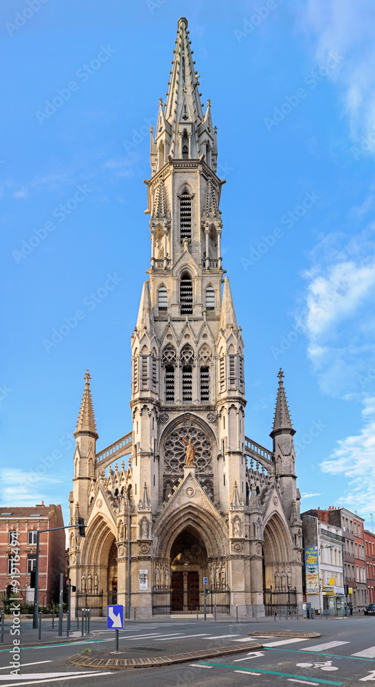 Sacred Heart church in Lille 