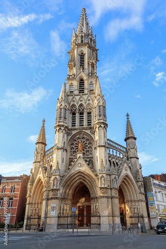 Sacred Heart church in Lille  © lena_serditova