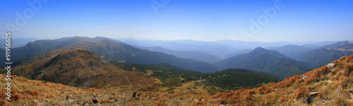 панорама гор