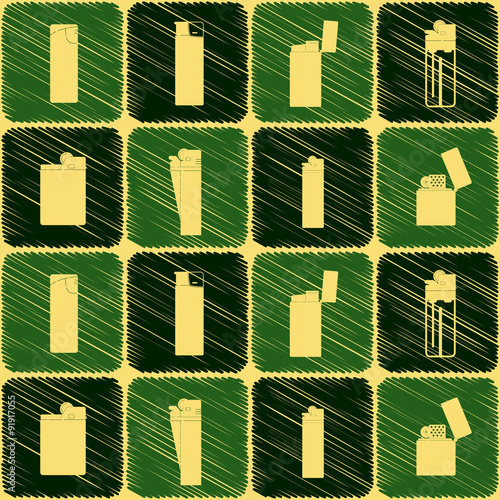 Seamless background with  lighter for your design
