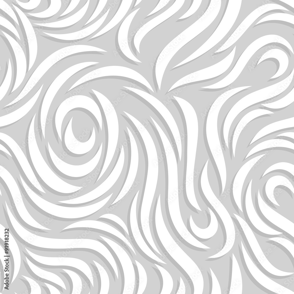 Vector wavy seamless pattern. Abstract background for invitations etc.