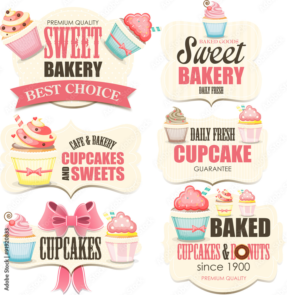 Bakery stickers