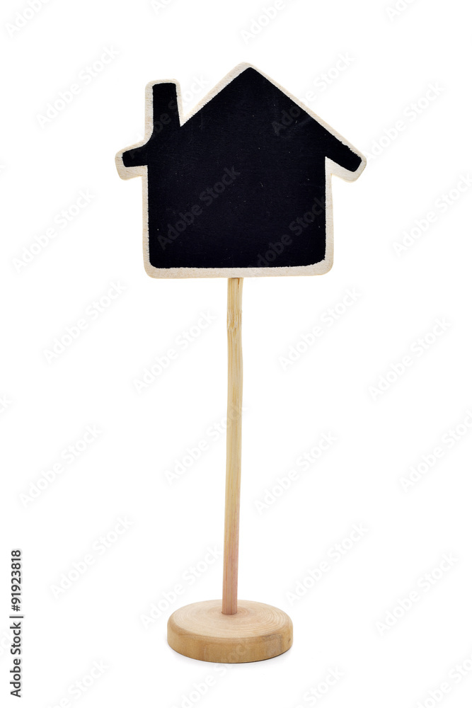 blank chalkboard in the shape of a house blank chalkboard in the shape of a house