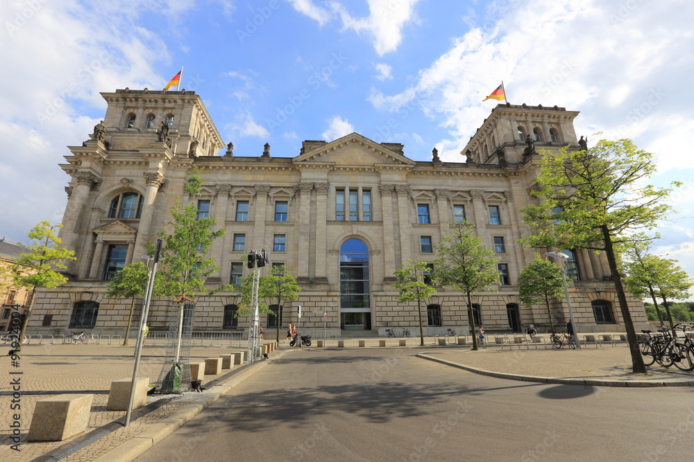     Reichstag (Bundestag) in Berlin, Germany 