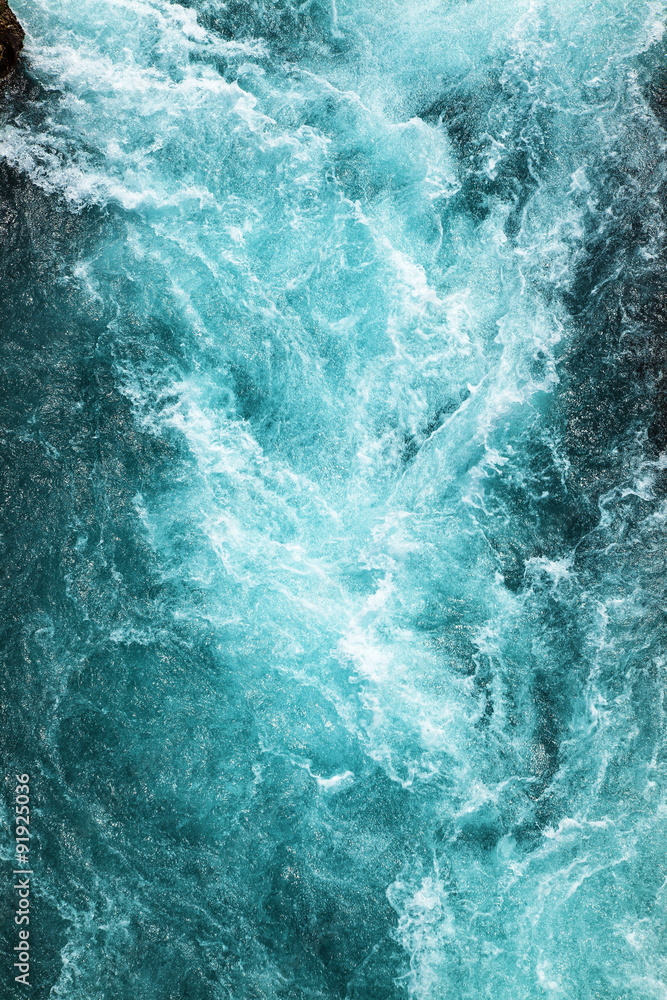 abstract background - water flows in the river
