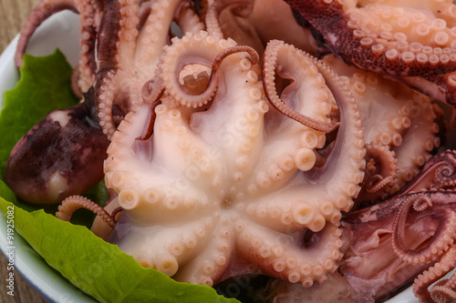 Fototapeta Naklejka Na Ścianę i Meble -  Marinated octopus