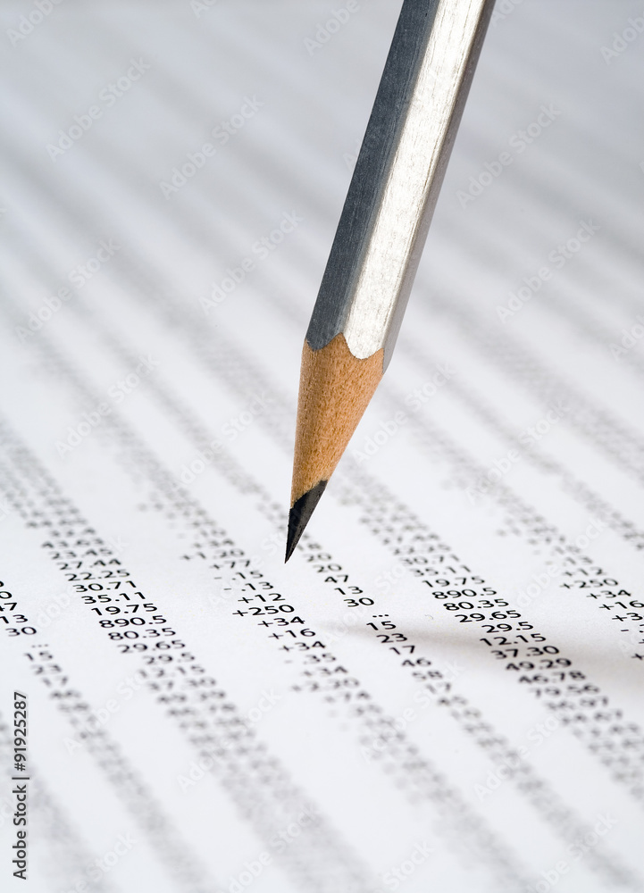 Pencil over vast number columns Pencil over vast number columns