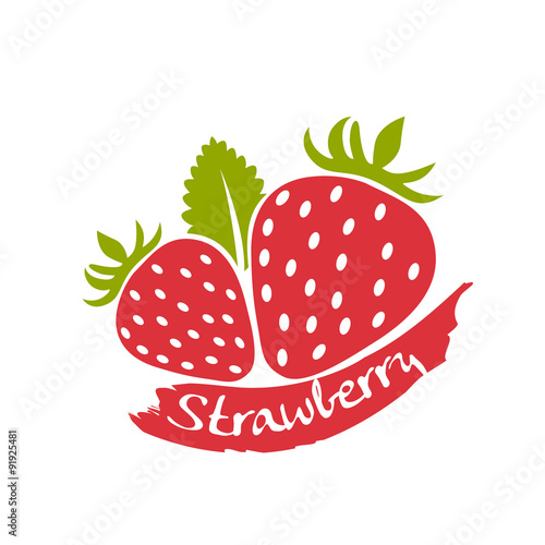 strawberry vector