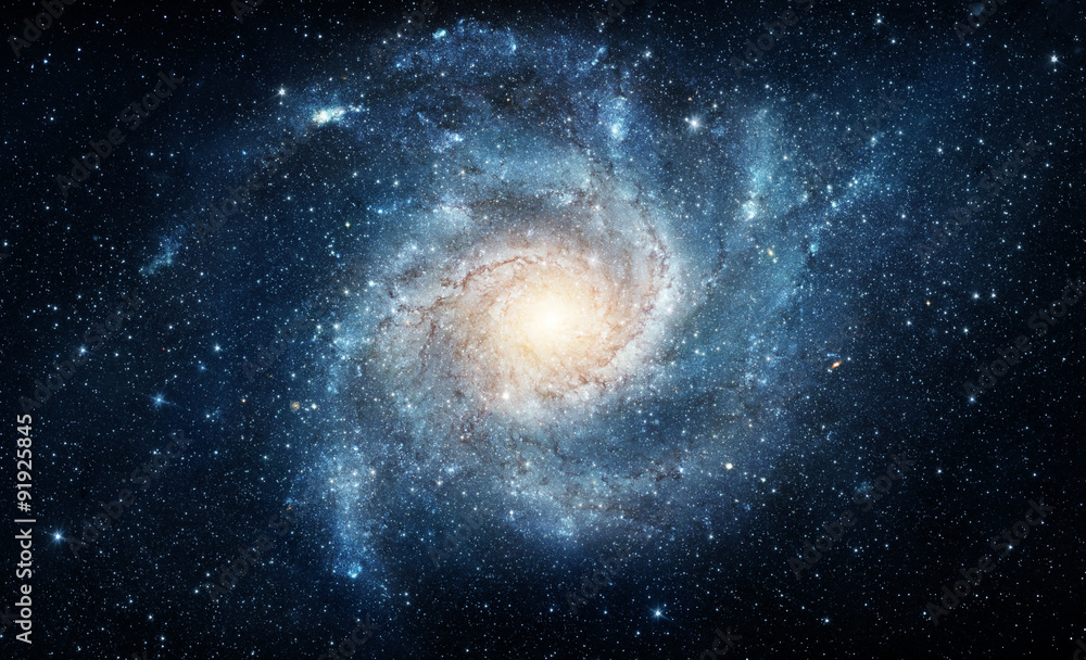 Galaxy. Elements of this image furnished by NASA.