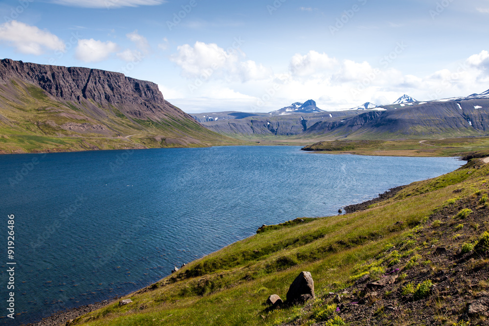 Icelandic seascape archipelago Icelandic seascape archipelago