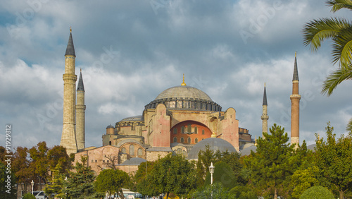 Hagia Sophia Museum in Istanbul Turkey