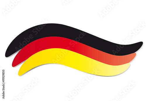 L  nderkennung von Deutschland  deutsche Flagge  Fahne  schwarz  rot  gold  Demokratie  Wahl der Regierung  Politik  Wahlen zum Bundestag