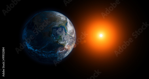 Earth and sun © nexusseven