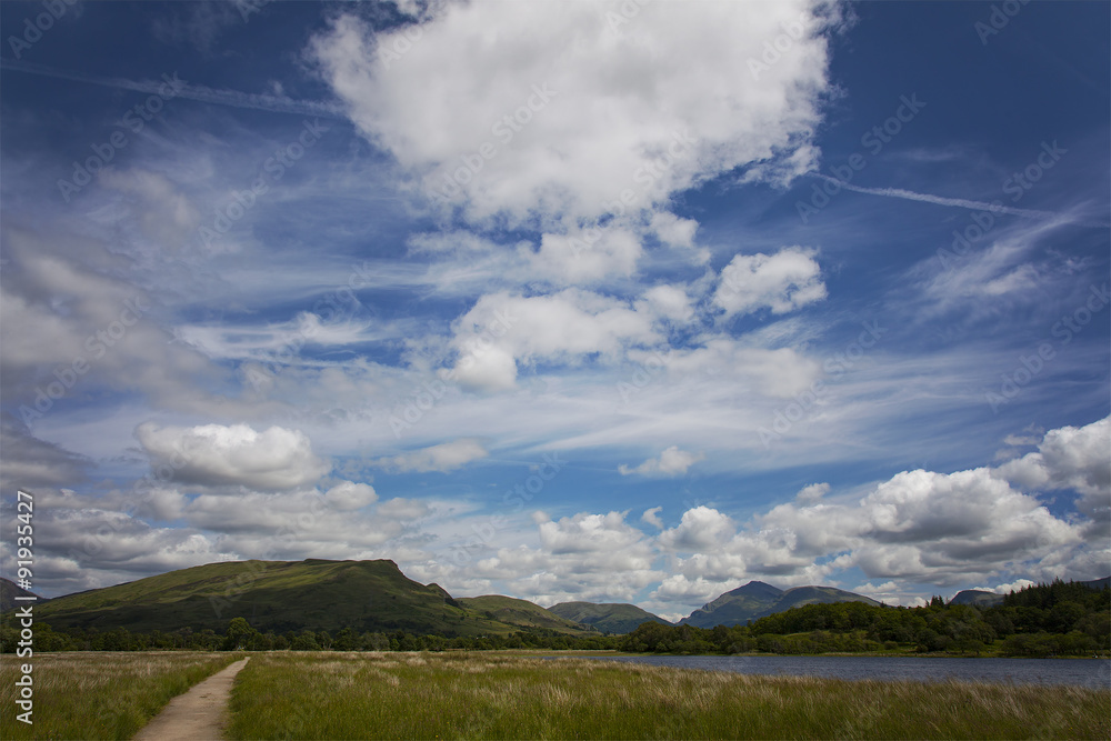 Loch Awe clouds Loch Awe clouds
