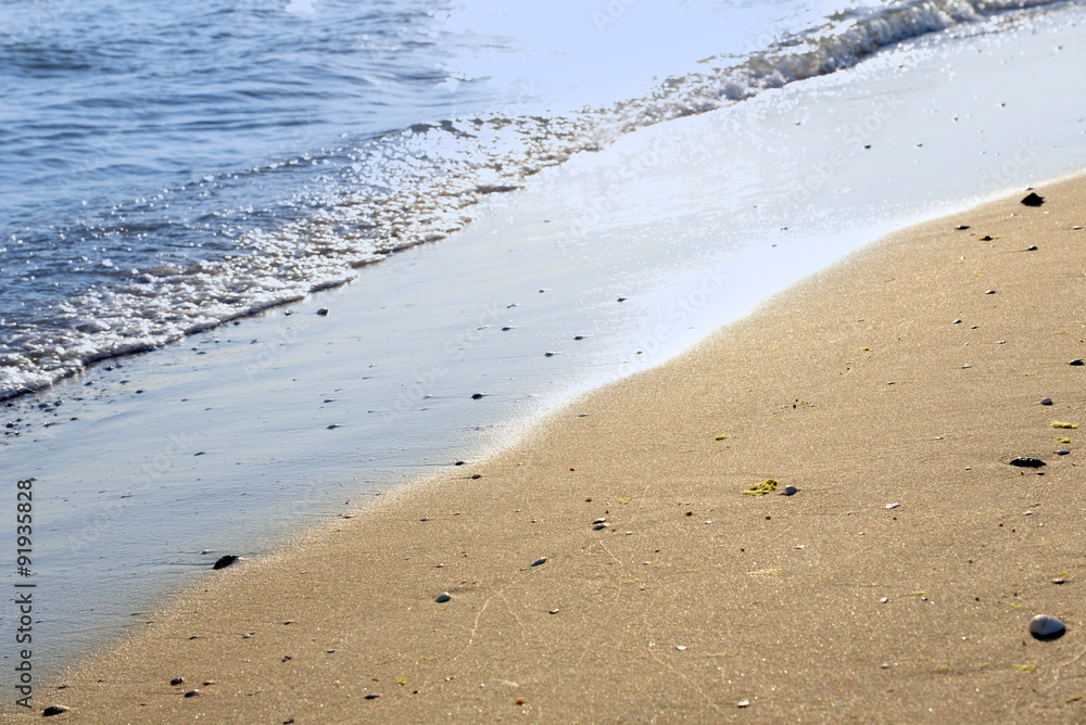 Beach and beautiful sea Beach and beautiful sea