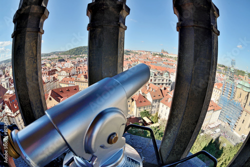Prague, Czech Republic, view from the tower