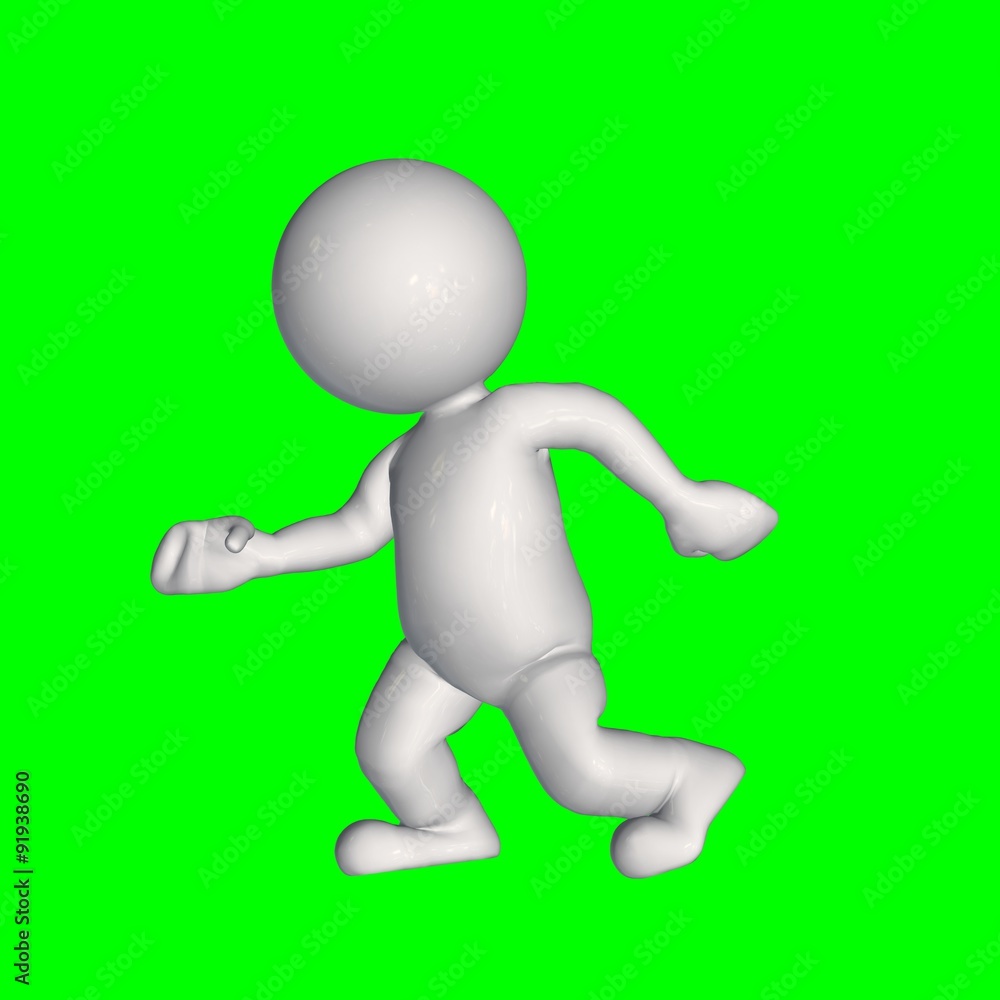 3D people - take samething 2 - green screen 3D people - take samething 2 - green screen