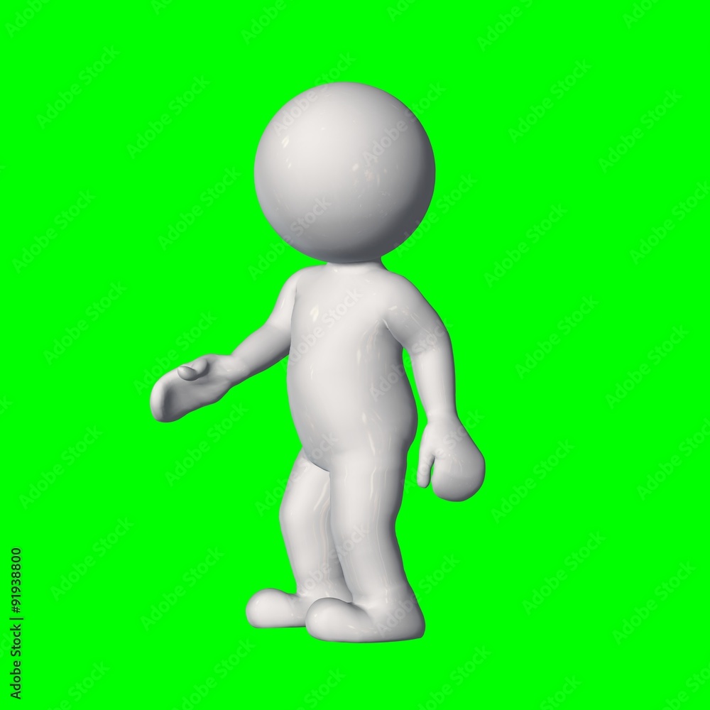 3D people - shake hands 2 3D people - shake hands 2