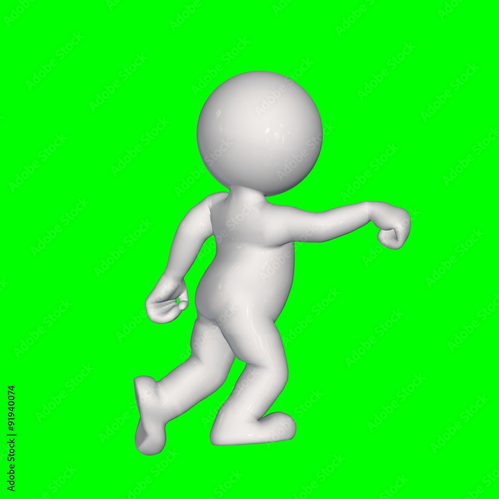 3D people - point 2- green screen 3D people - point 2- green screen