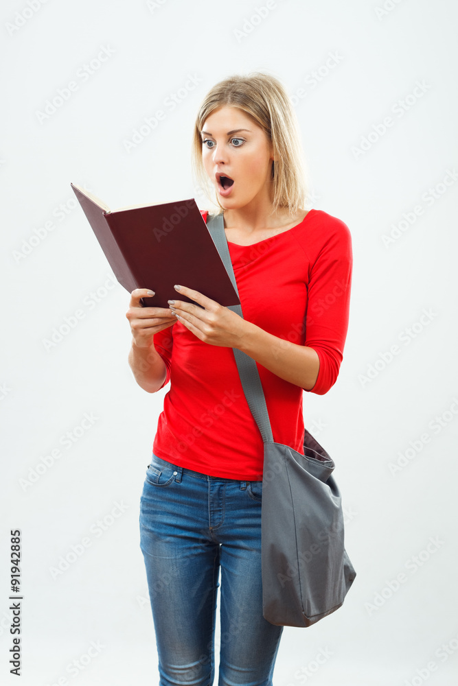 Surprised student Surprised student
