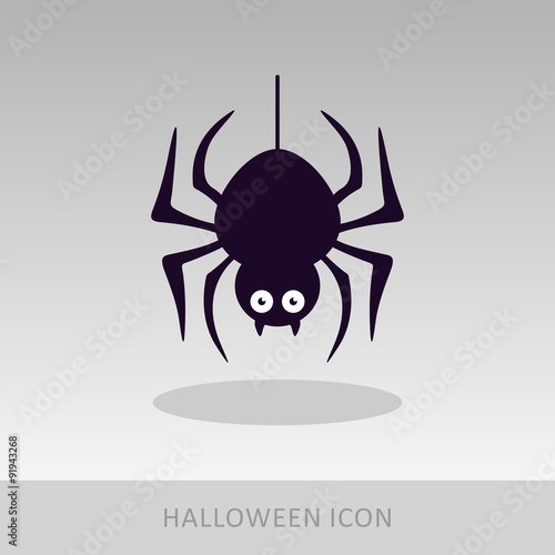 Spider halloween icon