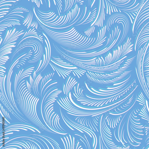 Frosty seamless patterns