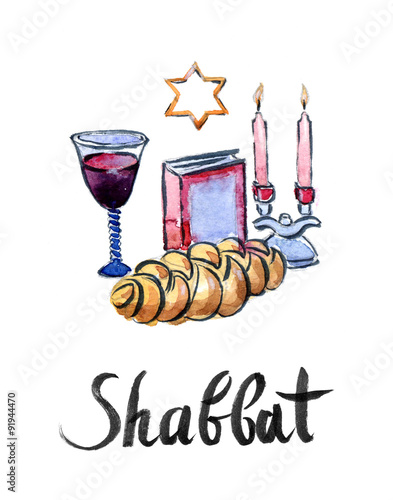 Complete Shabbat table